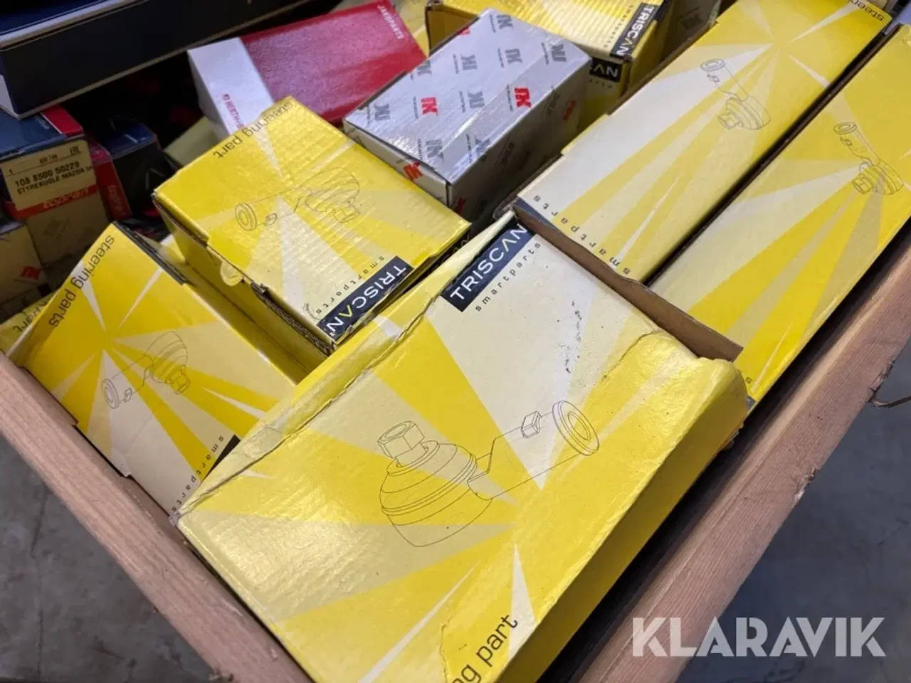 Billede 8 - Assoteret lot med fjedrebenslejre Triscan