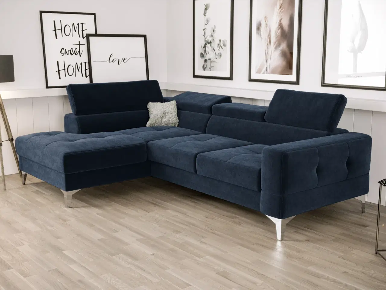 Billede 14 - TUTSEPI MINI HJØRNESOFA MED SOVEFUNKTION 170x250 CM Sort øko læder - MT9100 VENSTRE