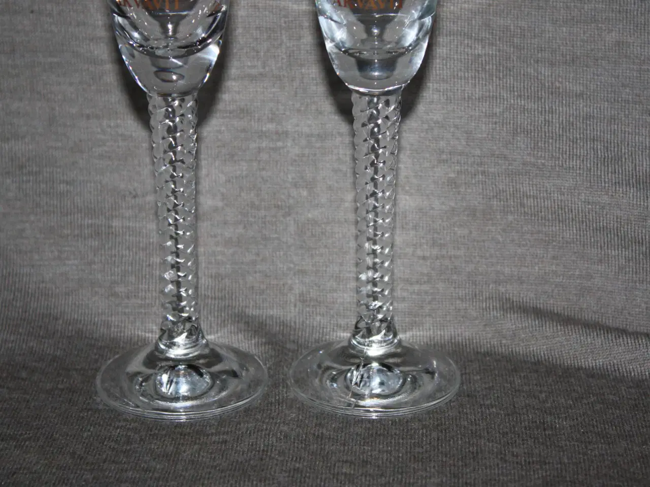 Billede 6 - Holmegaard Aalborg jule akvavit Snapseglas