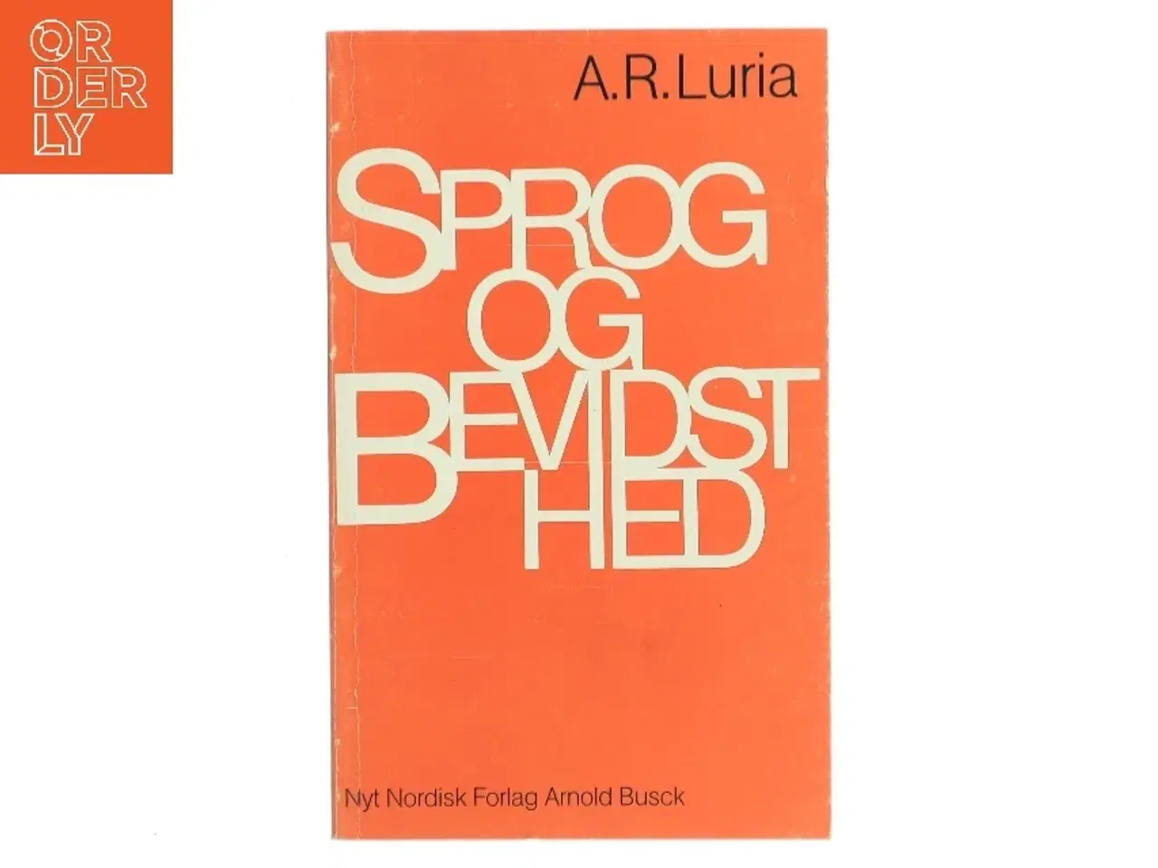 Billede 1 - Sprog og Bevidsthed af A.R. Luria (Bog)