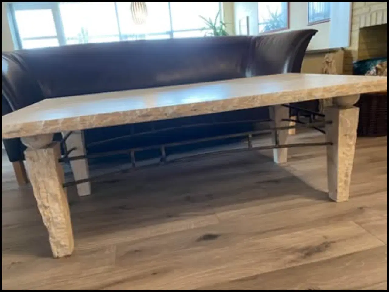 Billede 1 - Sofabord i travertin.