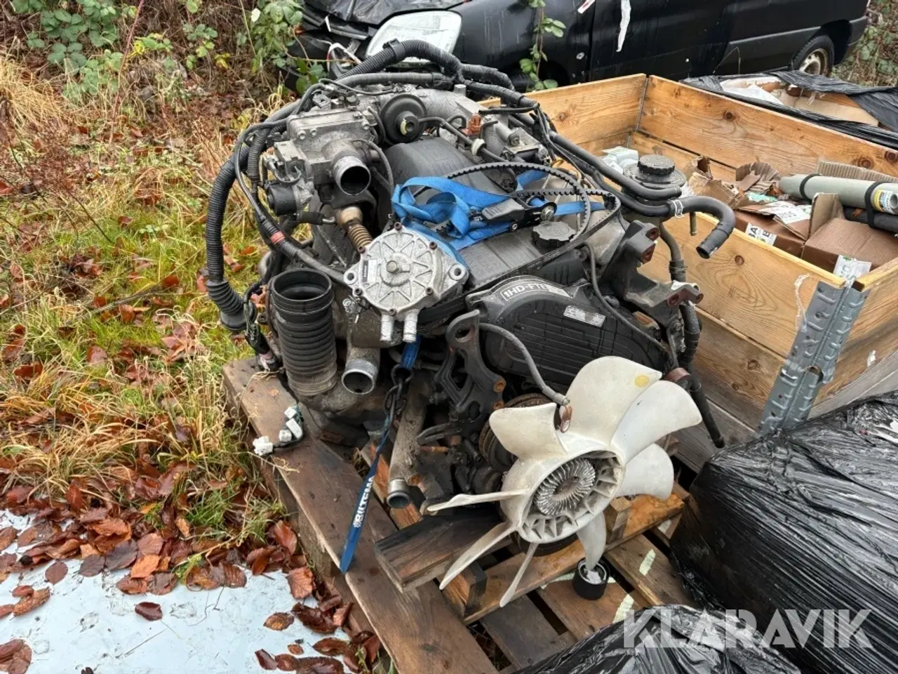 Billede 3 - Bilmotor – 24valve intercooler Turbo fra en land Rover