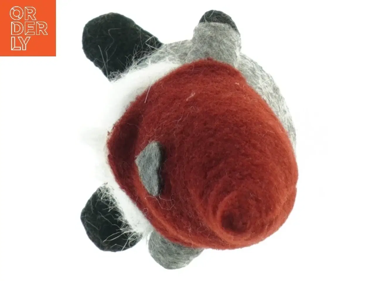 Billede 3 - Filtet nissefigur (str. H. 19 cm)