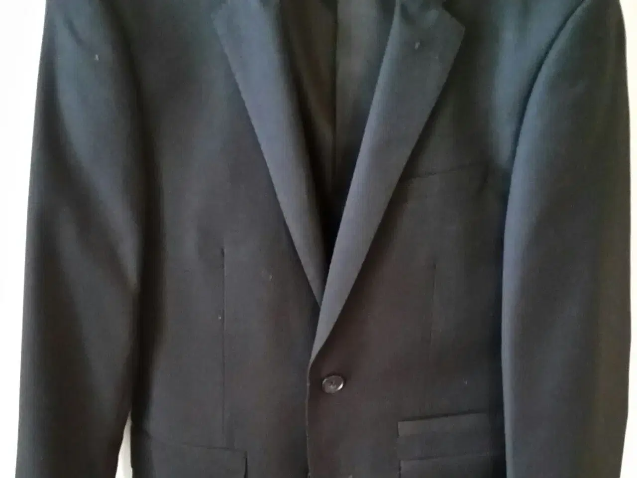 Billede 1 - Sort Habit jakke, bukser & læderbælte
