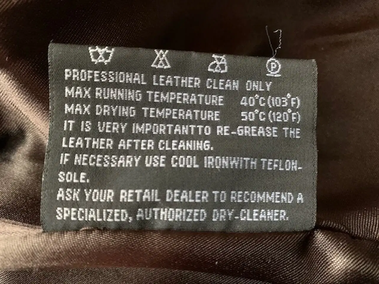 Billede 12 - Skindjakke brun str. 44 - begrænset brugt/som ny