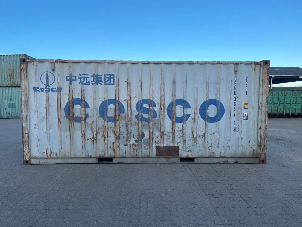 Billede 5 - 20 fods Container- ID: CBHU 365208-8