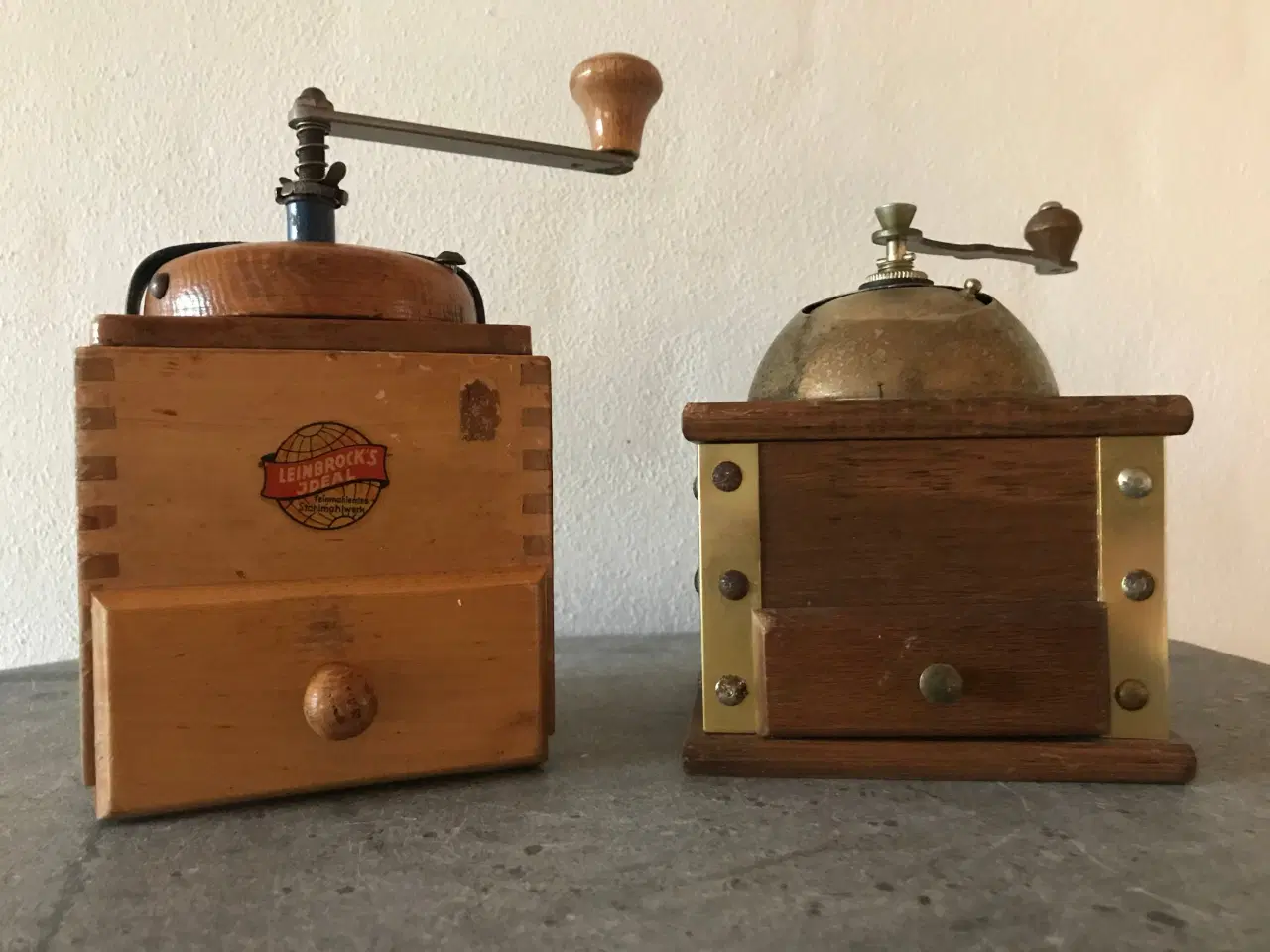 Billede 2 - 2 stk. vintage kaffemøller