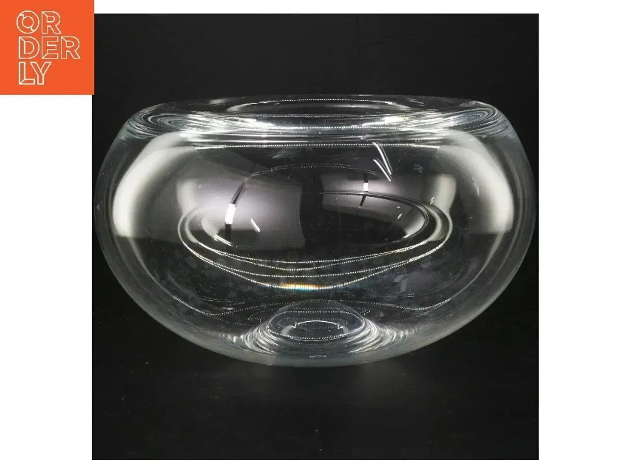 Billede 1 - Glasvase, stor (str. Ø 30 cm)