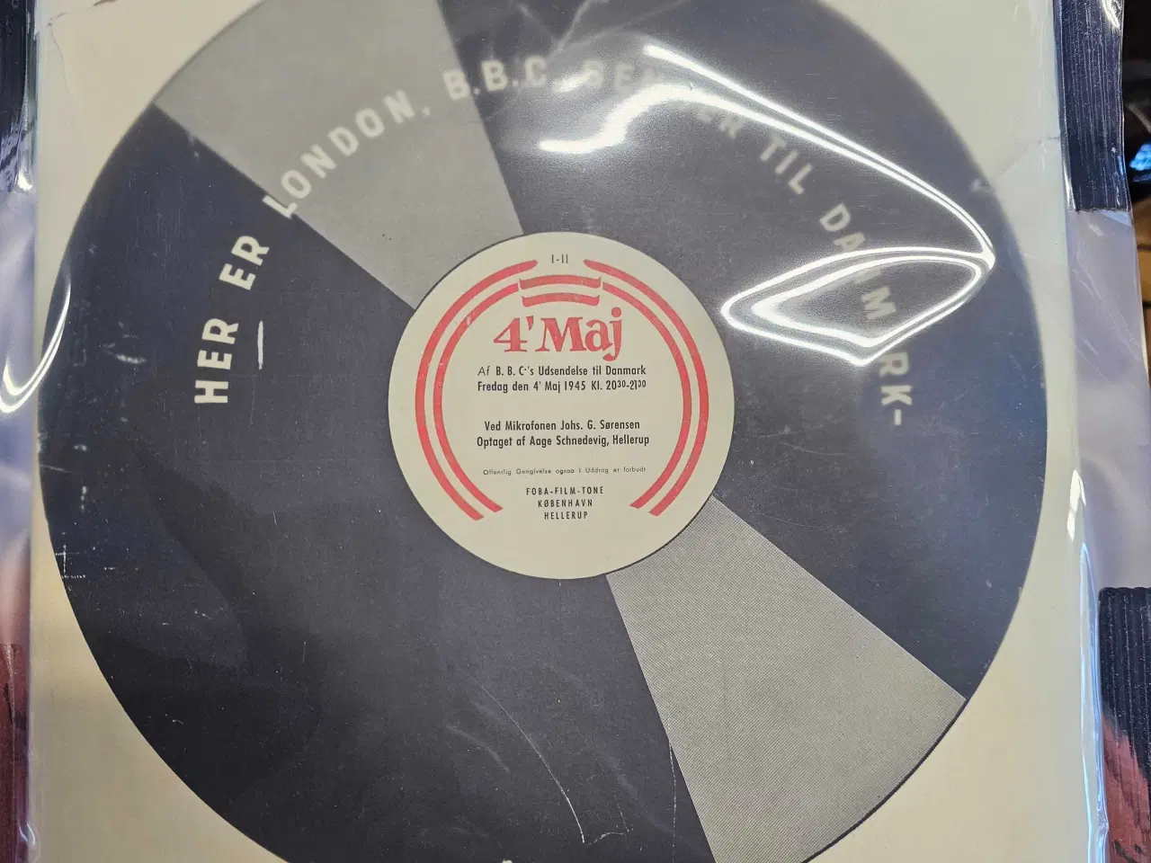 Billede 4 - 4. Maj 1945 B.B.C. sender til Danmark