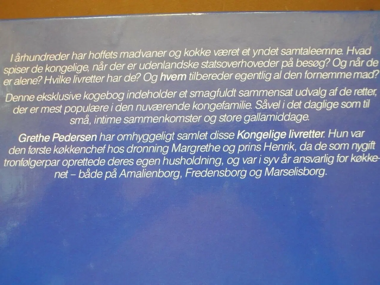 Billede 4 - kongelige livretter 1-2 af grethe pedersen