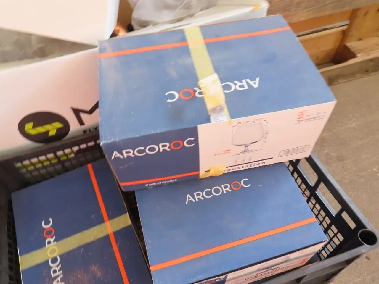 Billede 7 - Palle med diver glas, kopper og stempelkander