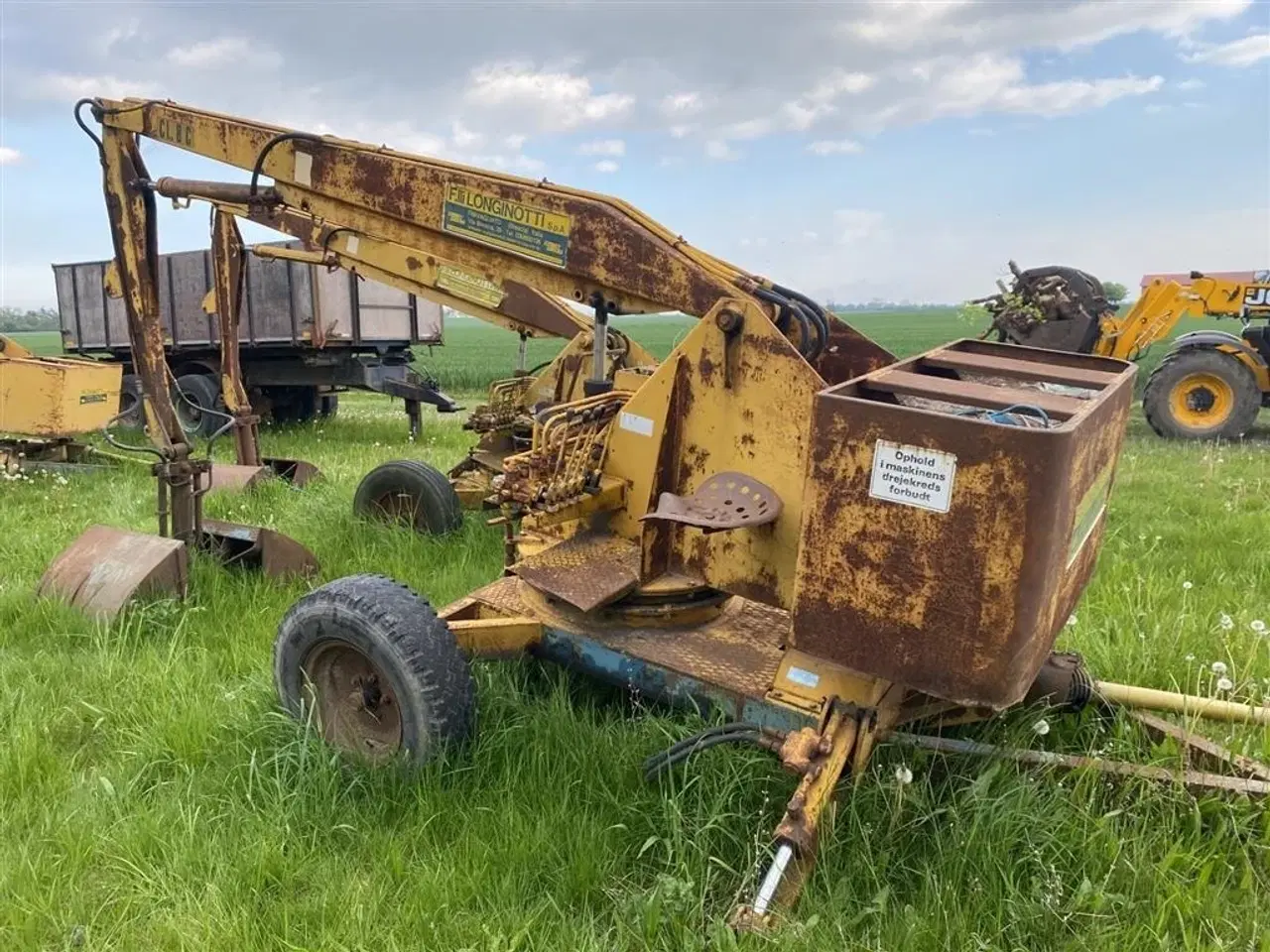 Billede 2 - Longinoti svinglæsser med jordskovl