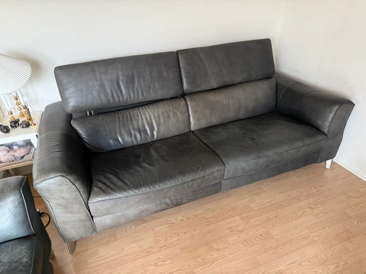 Billede 2 - 2 personers og 3 personers lædersofaer