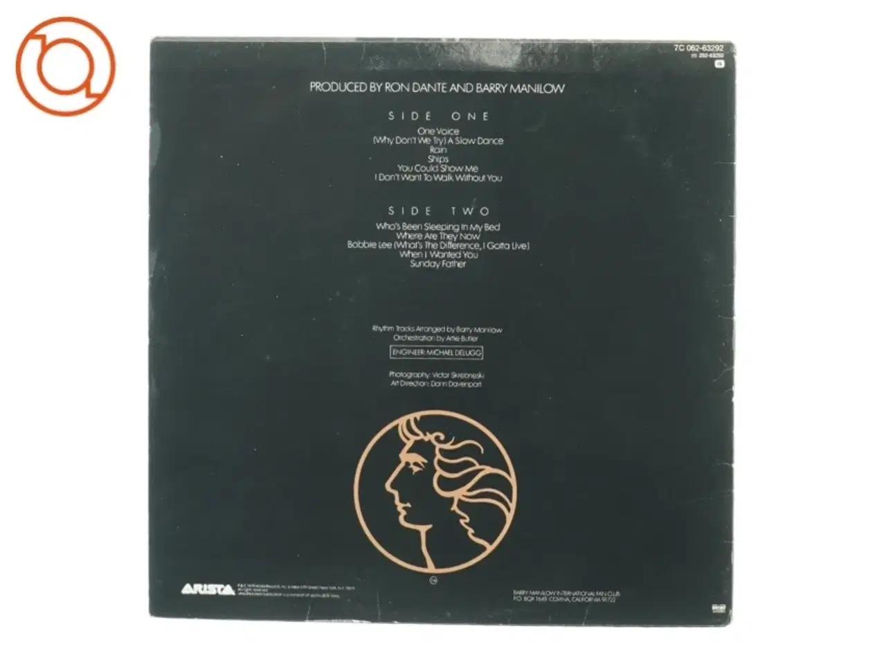 Billede 2 - Barry Manilow, one voice fra Arista (str. 30 cm)