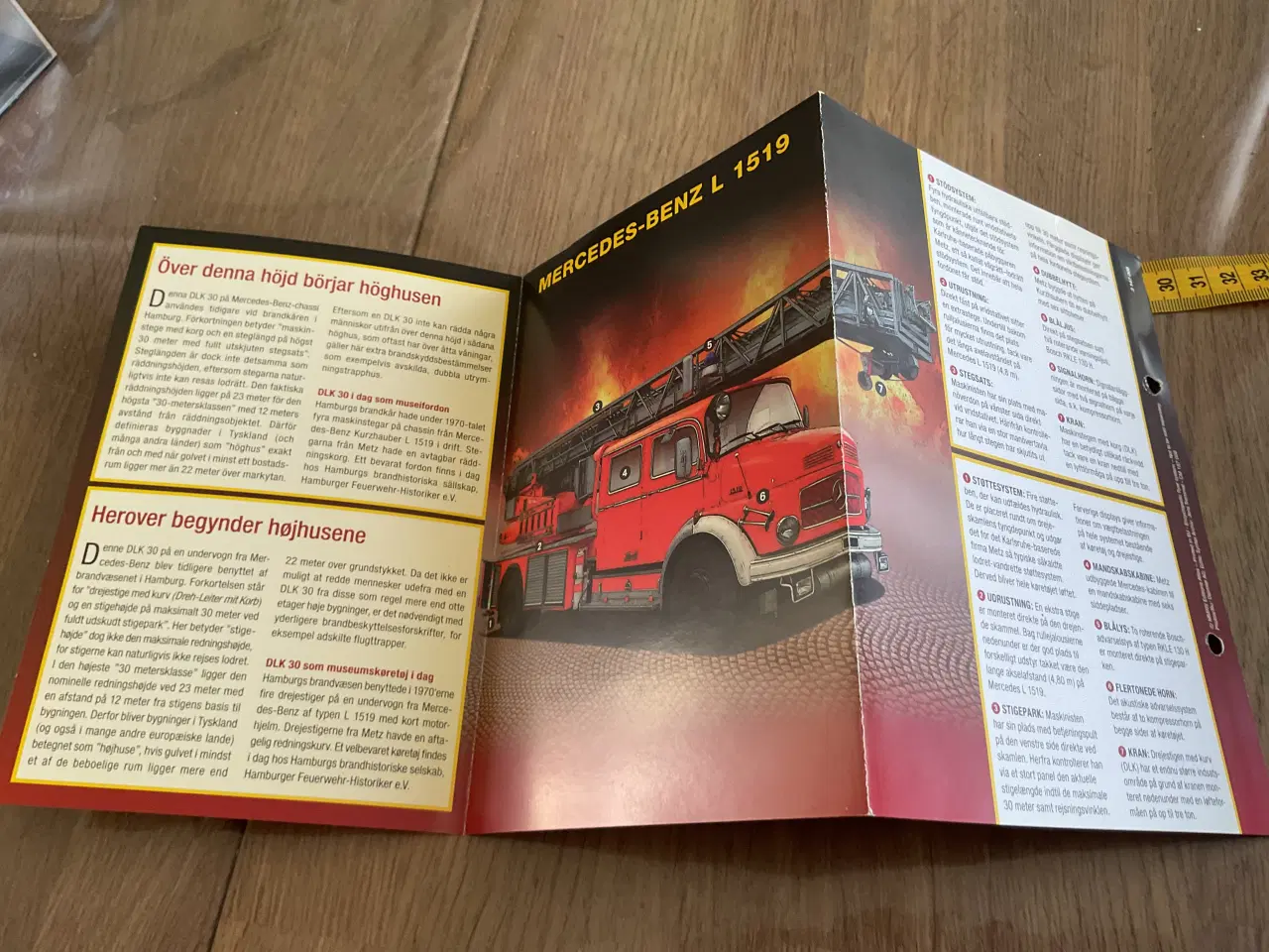 Billede 8 - Model brandbil Mercedes-Benz L 1519