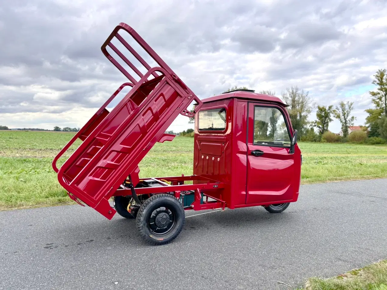 Billede 5 - LuxCap Pickup Kabinescooter Rød