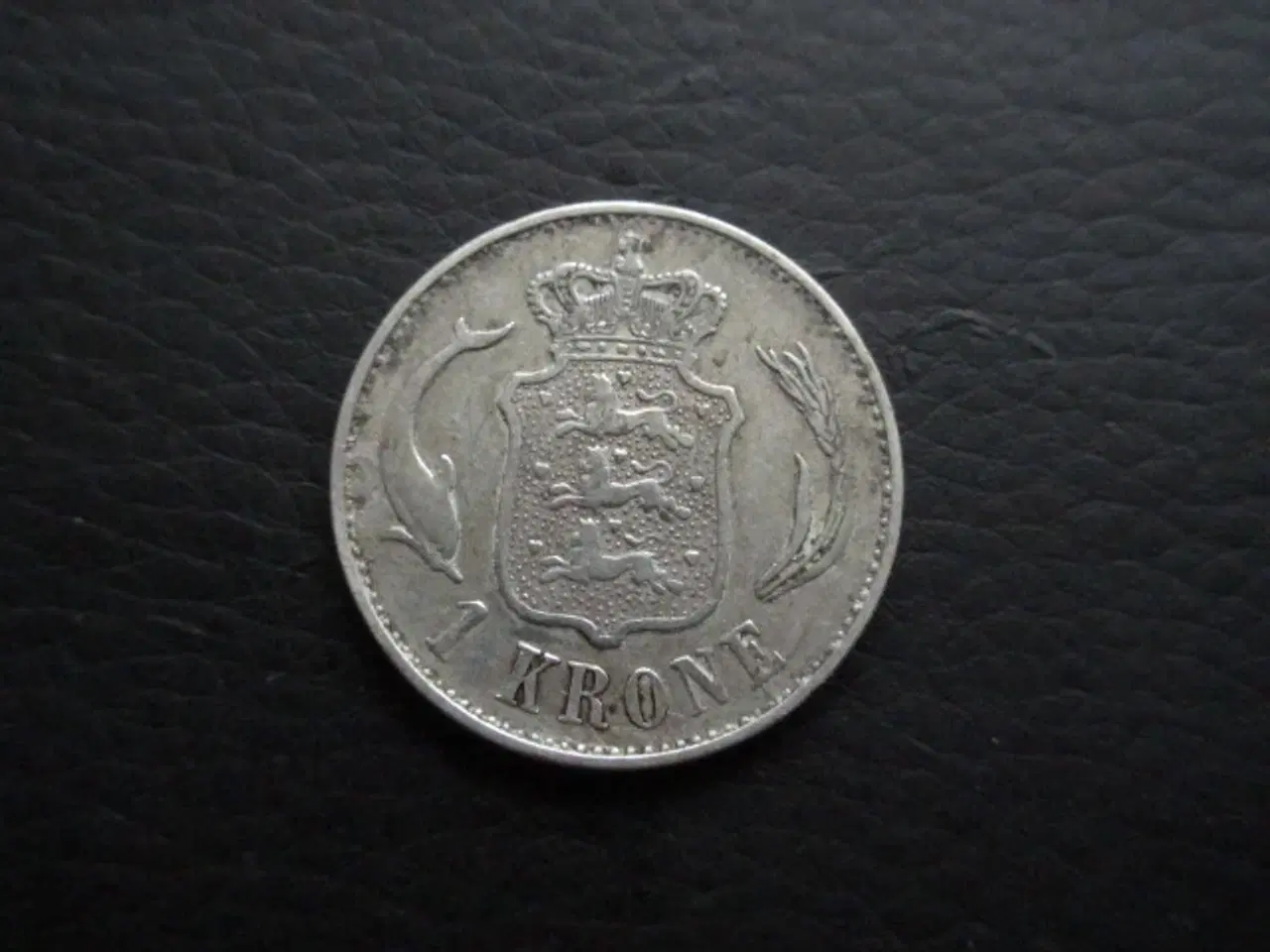 Billede 2 - 1 kr 1898 sølv