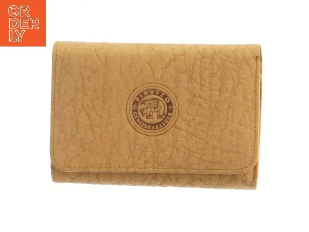 Billede 1 - Læderpung, brun fra Pikuszo (str. 13x9 cm)