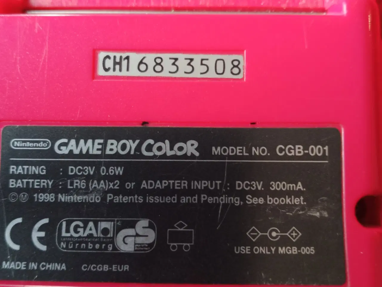 Billede 5 - Nintendo Game Boy Color - Rød år 1998