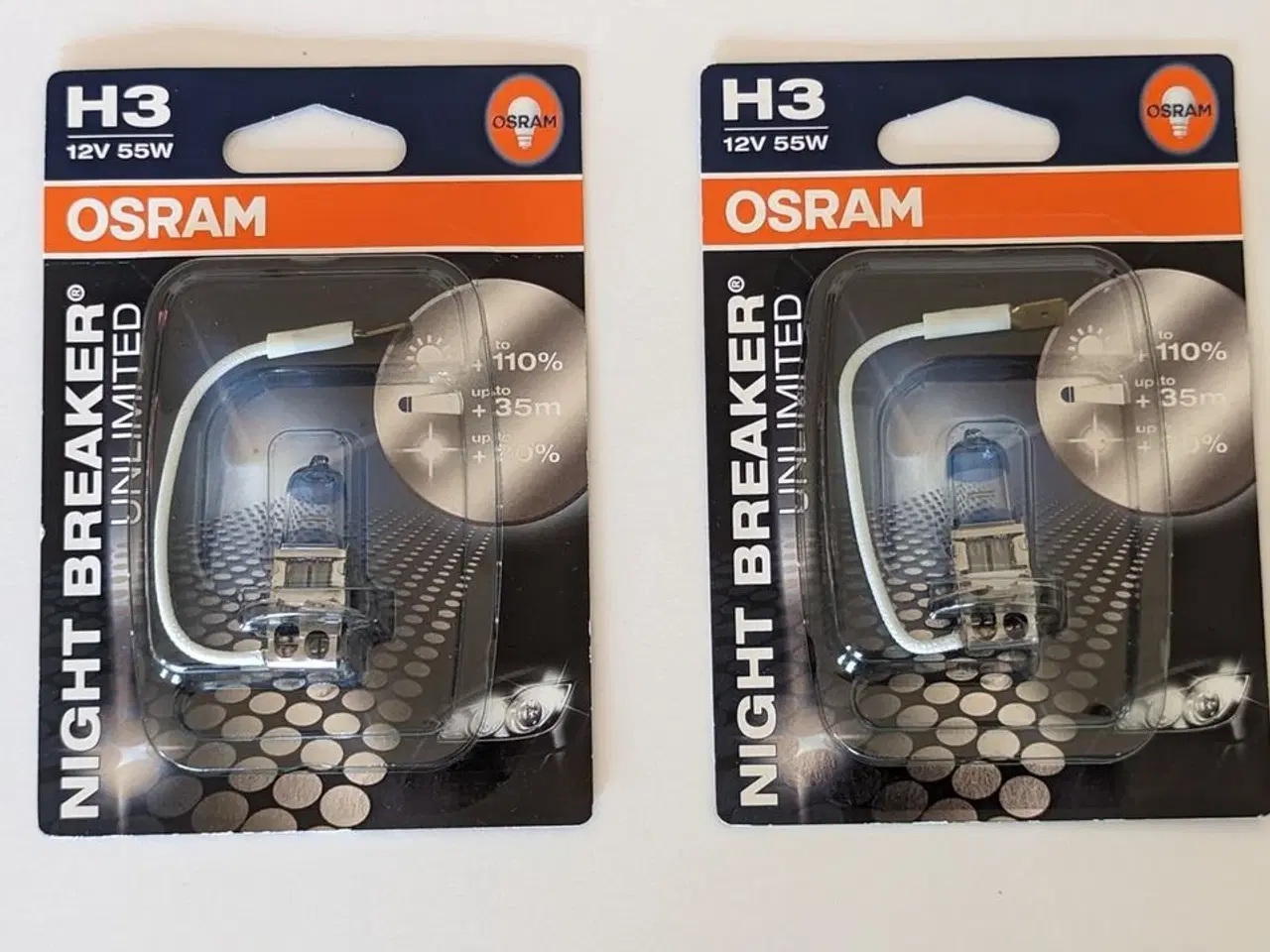 Billede 1 - Nye Osram Night Breaker Unlimited H3
