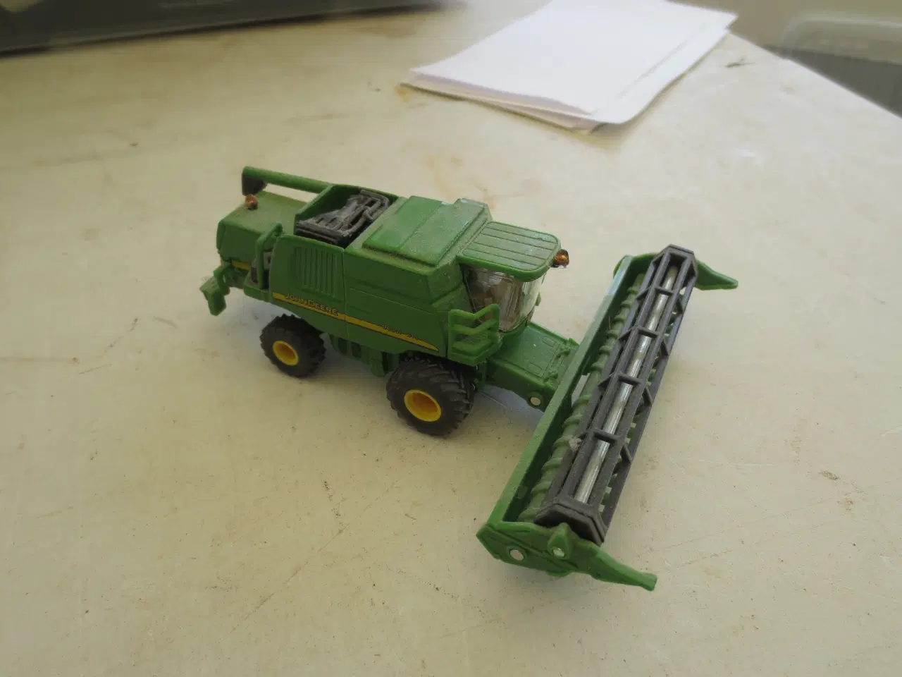 Billede 9 - 2 stk John Deere Blokvogne med John Deere traktor