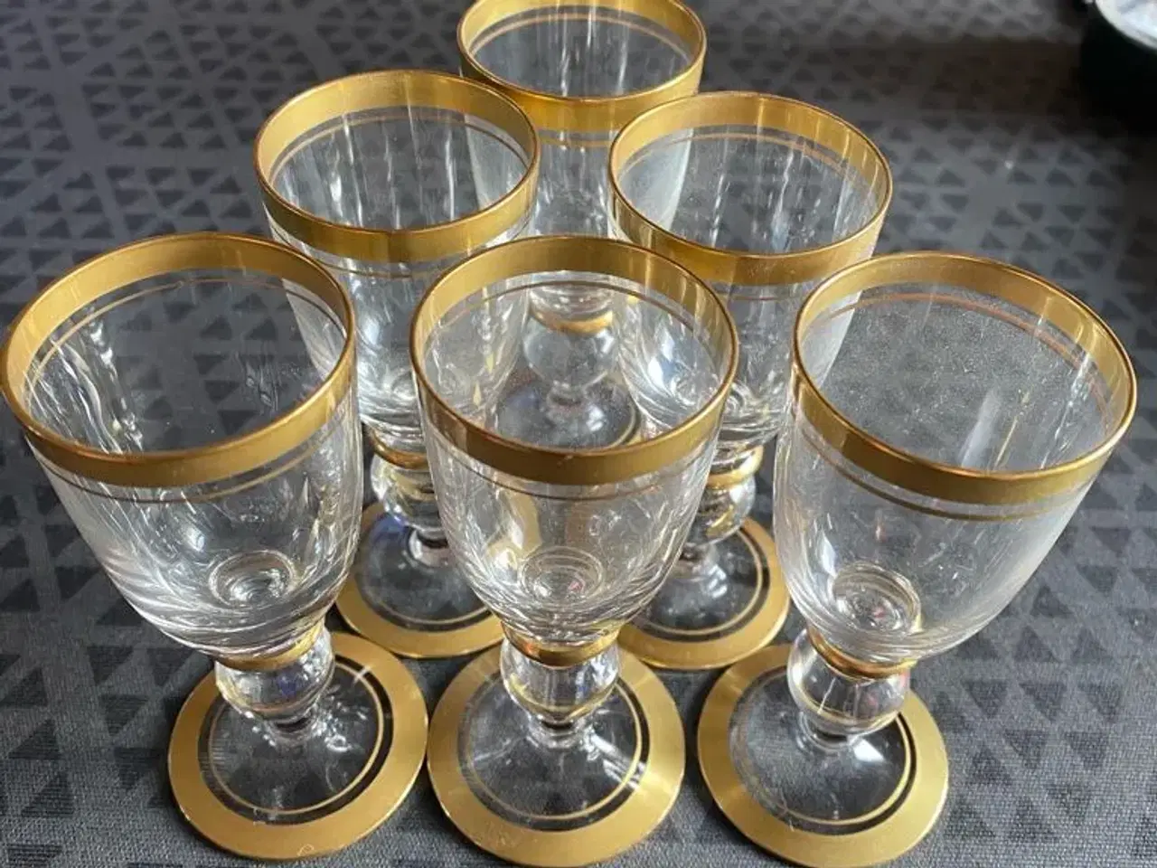 Billede 1 - Snapseglas, Gyldenholm