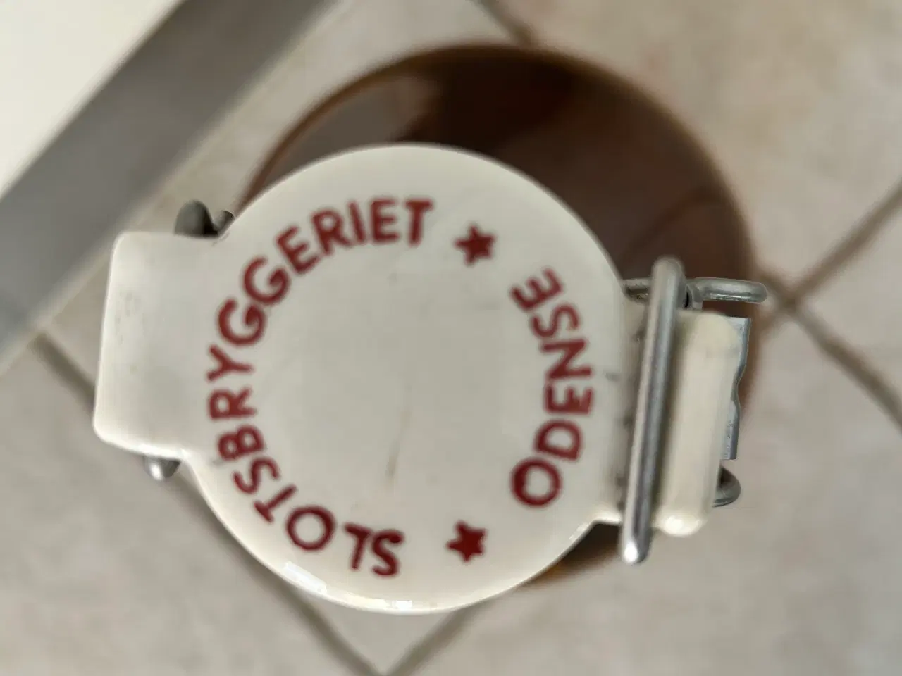 Billede 2 - Brun glasflaske