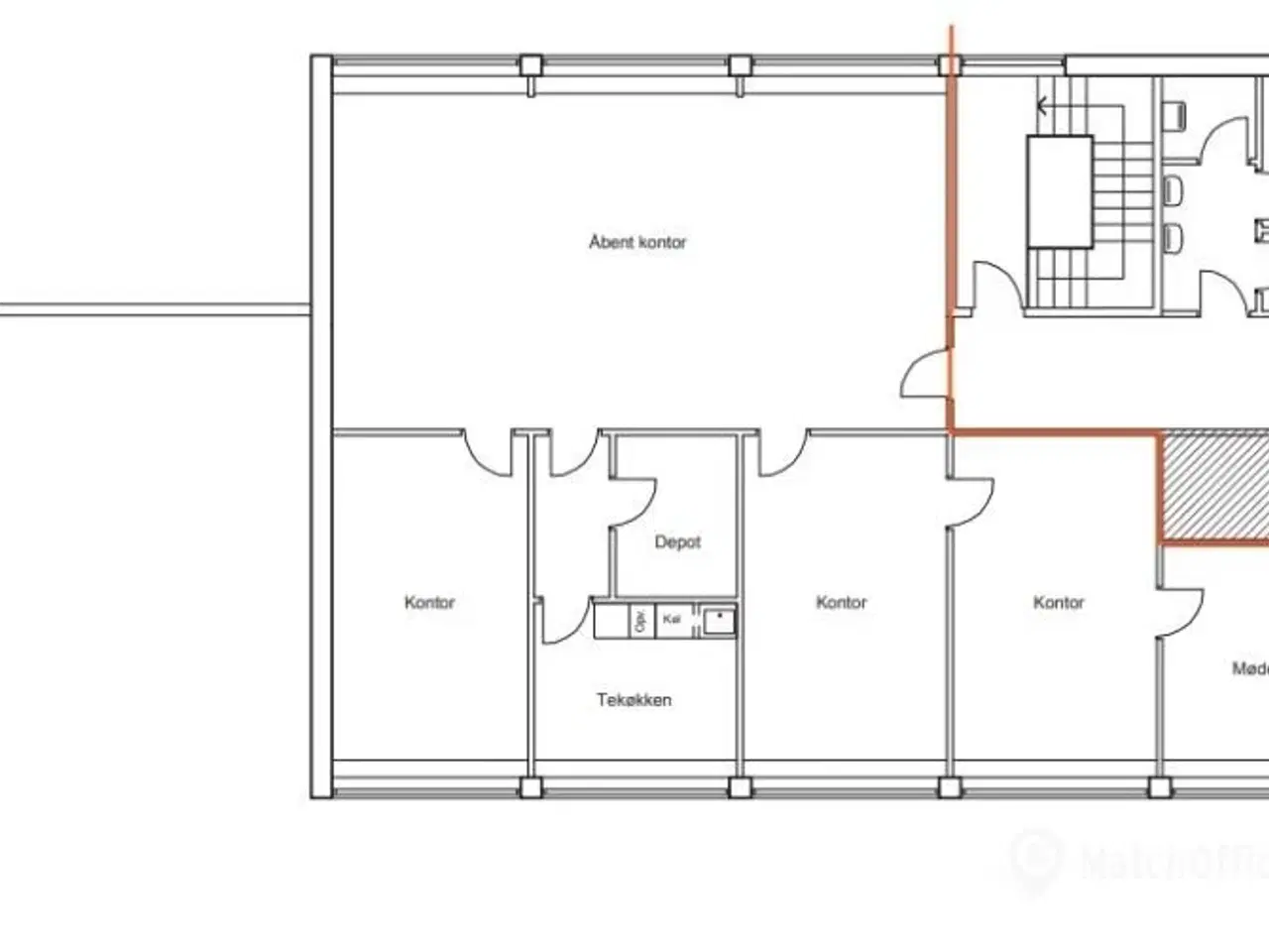 Billede 9 - Indflytningsklare kontorlokaler i Vejen udlejes