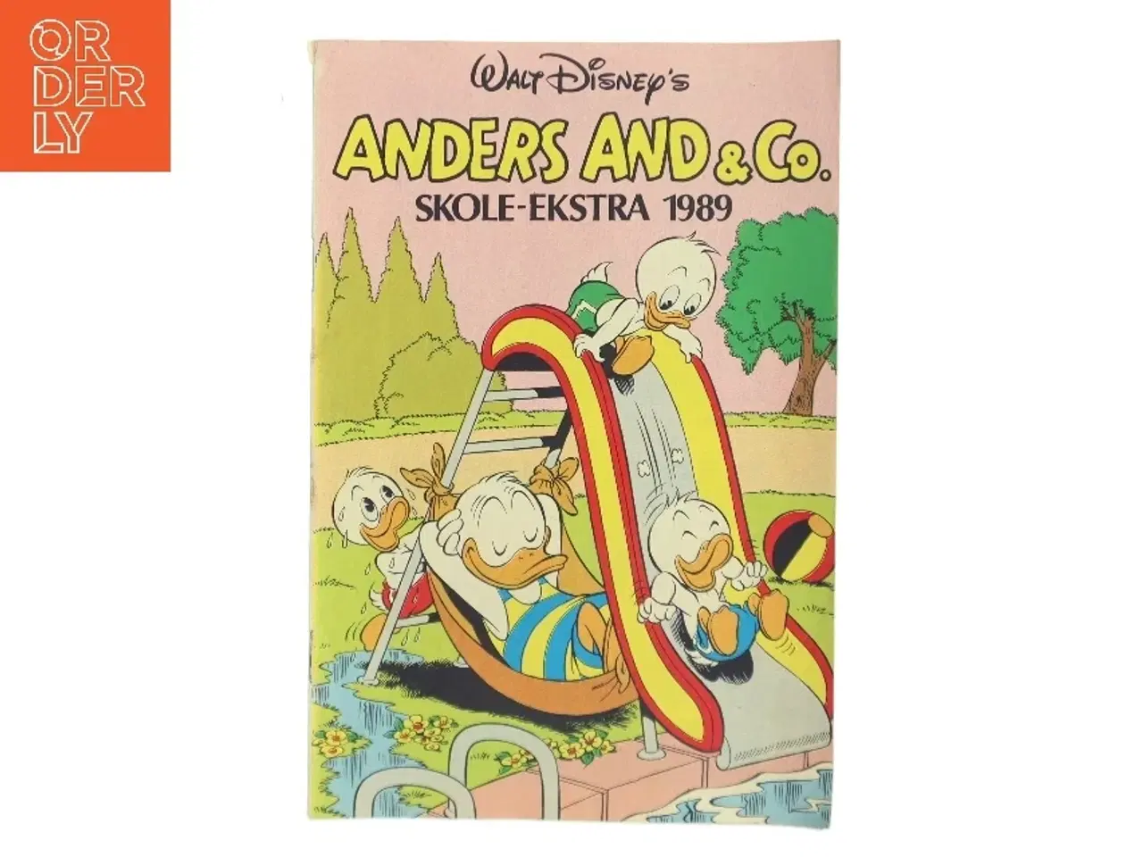 Billede 1 - Anders And & Co. Skole-Ekstra 1989 (Bog)