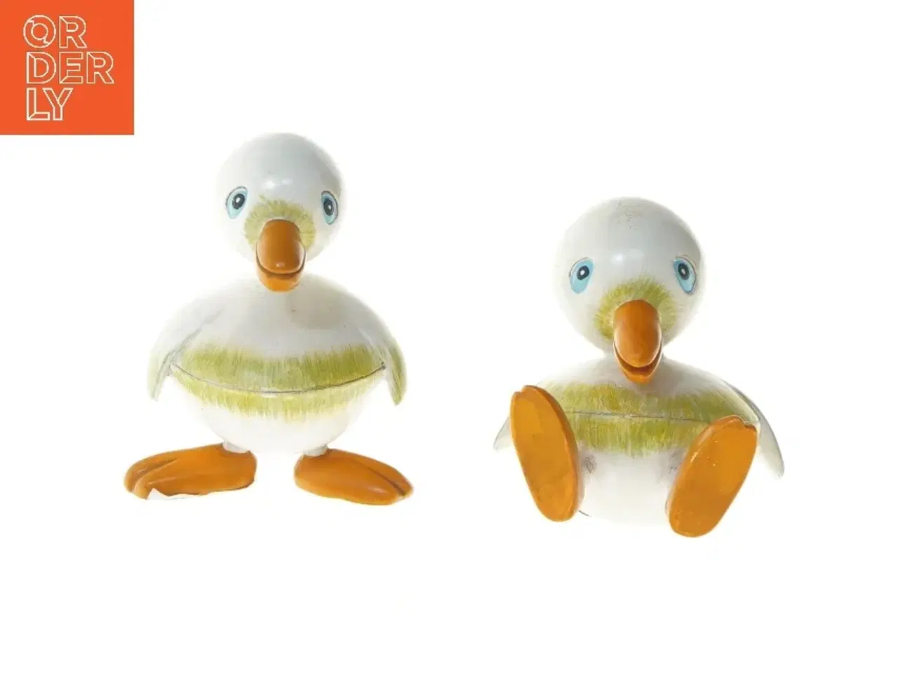 Billede 1 - Træ andeffigurer (str. 11 cm)