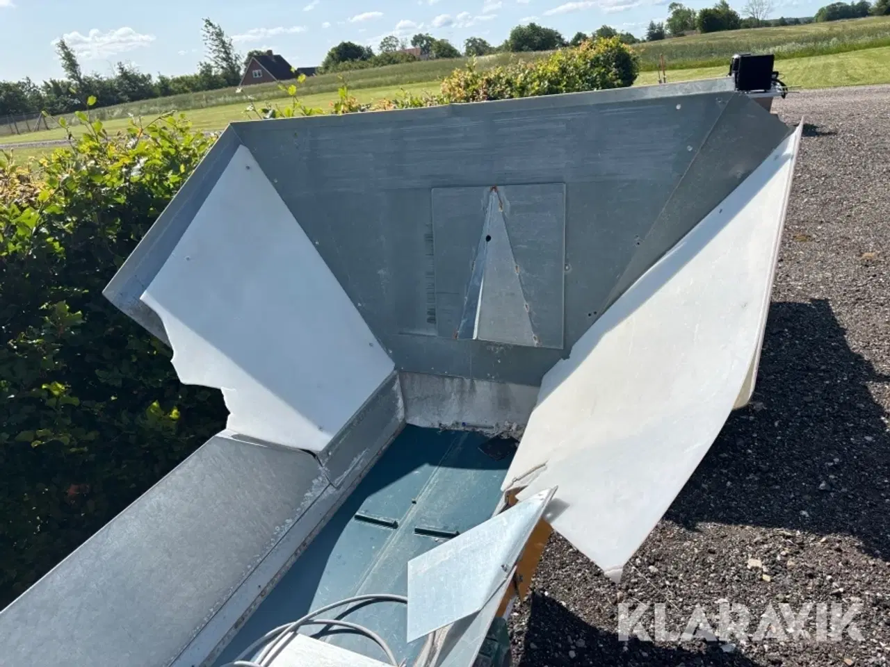 Billede 8 - Transportbånd Soroto 8 meter med fødekasse