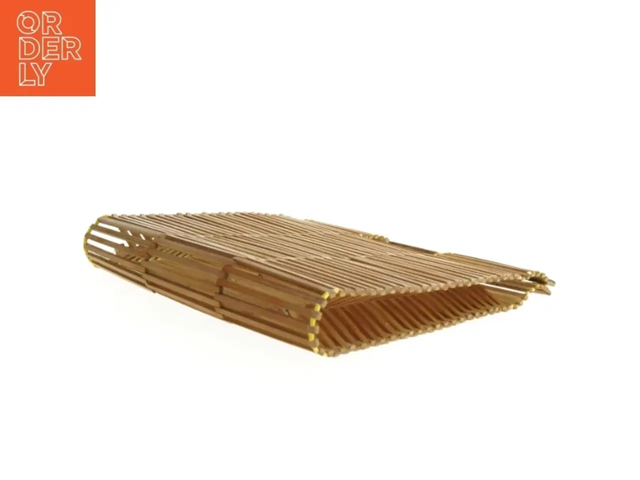 Billede 3 - 1980&#39;er Vintage Cult Gaia Evie Bambus taske (str. 31 x 31 x 6 cm)