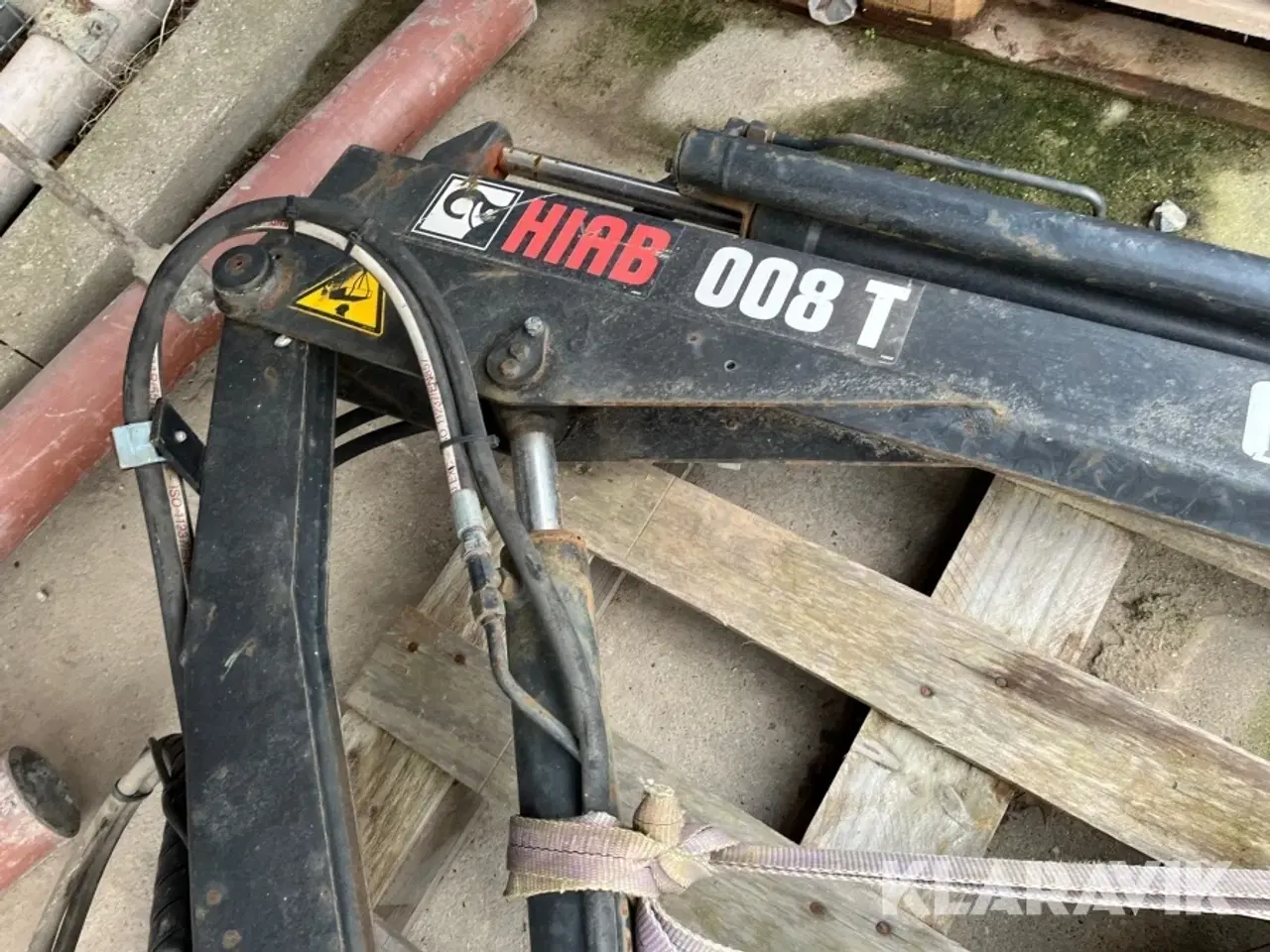 Billede 2 - Lad kran Hiab 008T