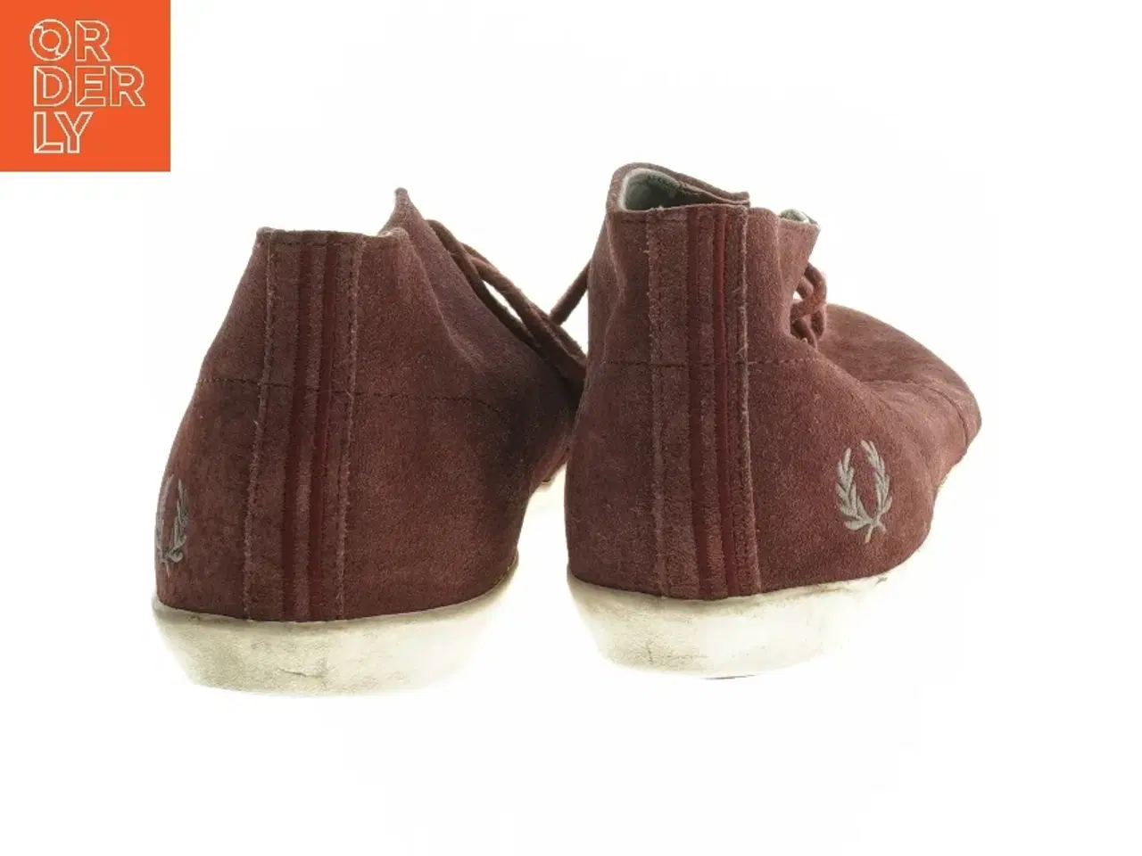 Billede 3 - Brune Fred Perry ruskindssko (str. 46)