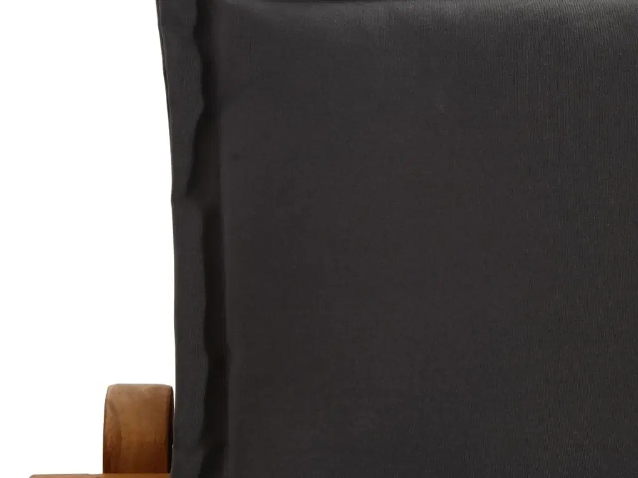 Billede 6 - Liggestol med hynde massivt akacietræ mørkegrå