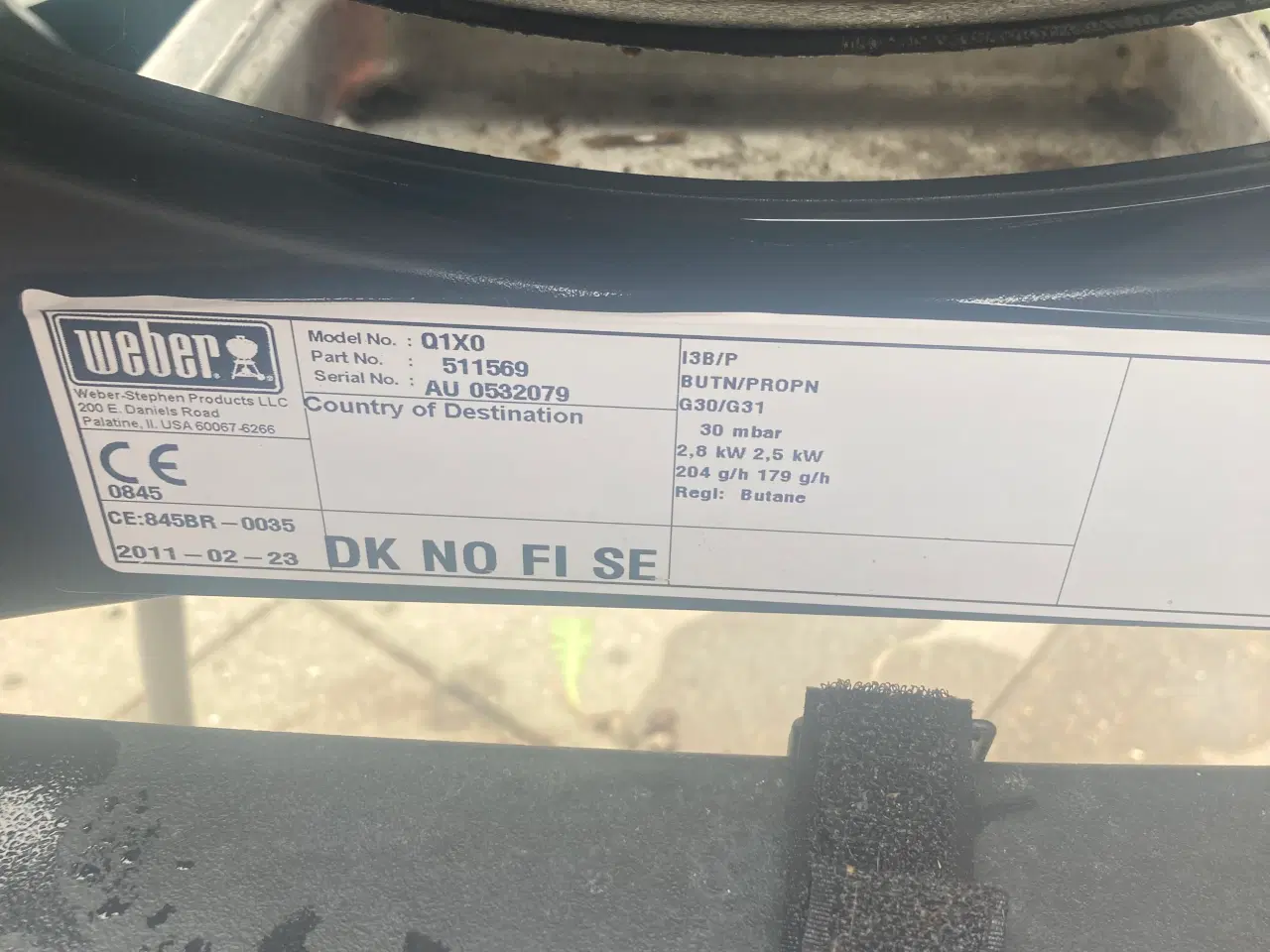 Billede 3 - Weber gas grill
