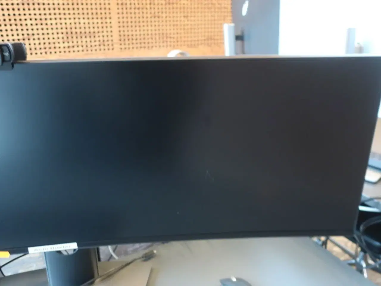 Billede 6 - Buet skærm 49" DELL U4919DW inkl. tastatur/mus og webcam