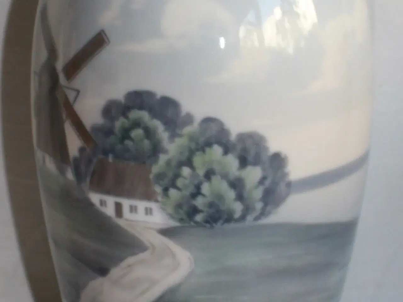 Billede 3 - Vase med mølle fra Bing of Grøndahl