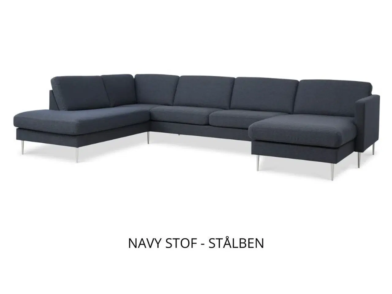 Billede 13 - Ny u-sofa stof eller læder. 