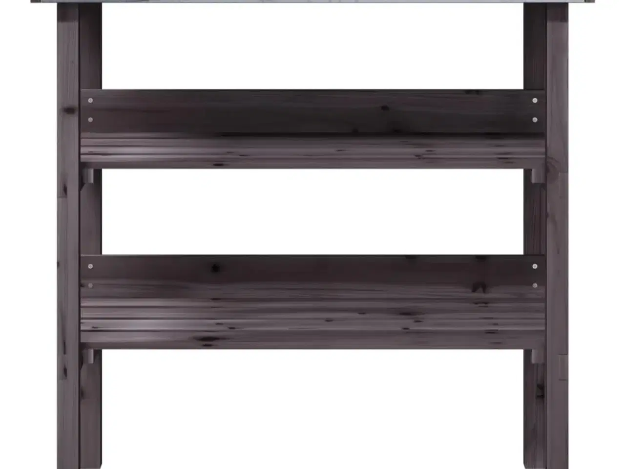 Billede 4 - Plantebord med hylder 78x38x82,5 cm massivt grantræ