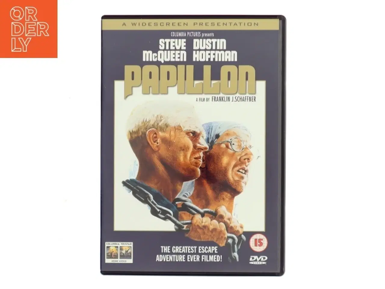 Billede 1 - Papillon med Steve McQueen (DVD)
