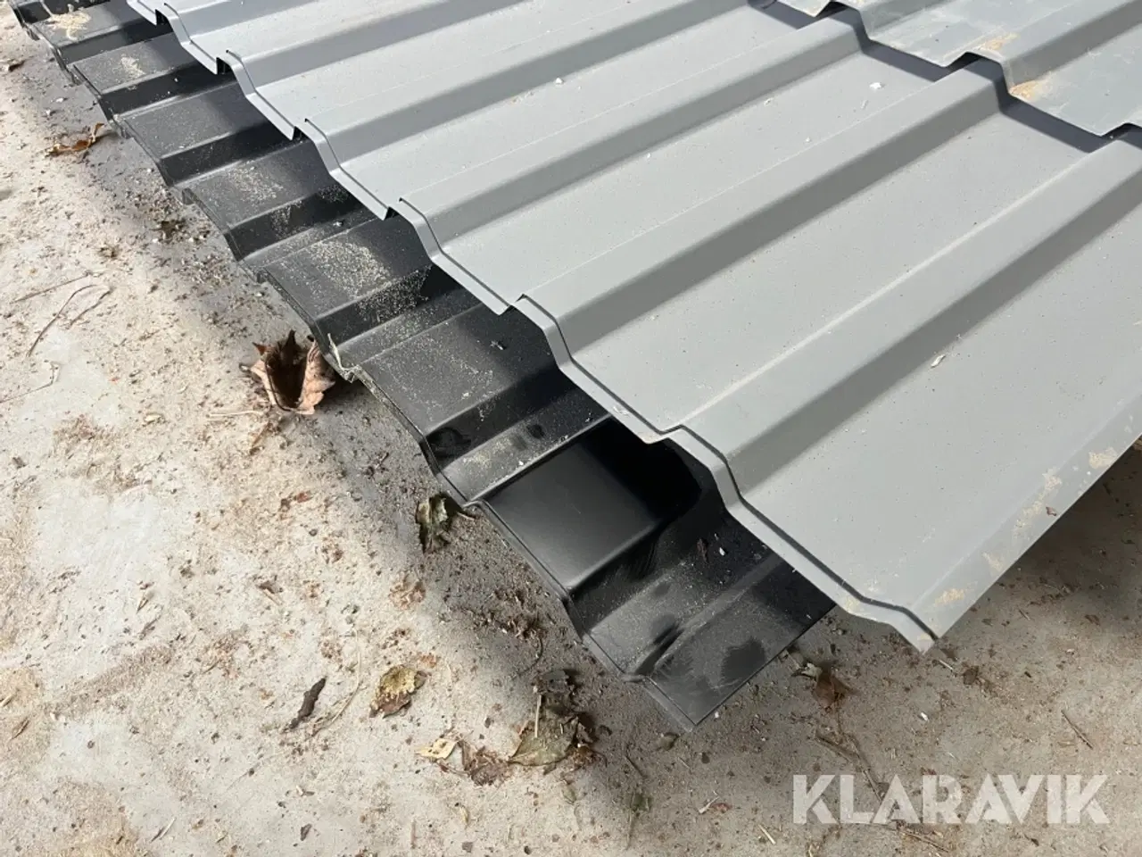 Billede 3 - Facade/tagplader sorte - 15 styk