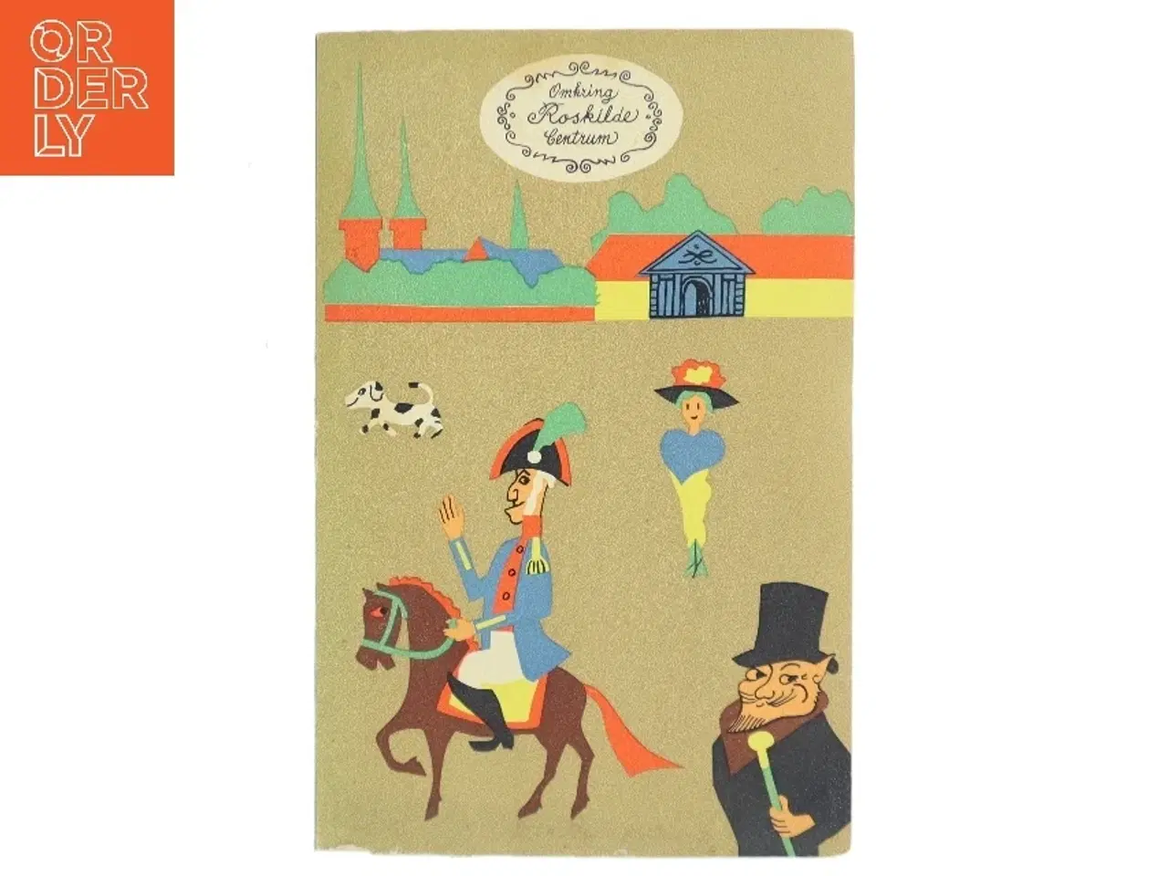 Billede 1 - Omkring Roskilde Centrum af Harry Kaae (Bog)