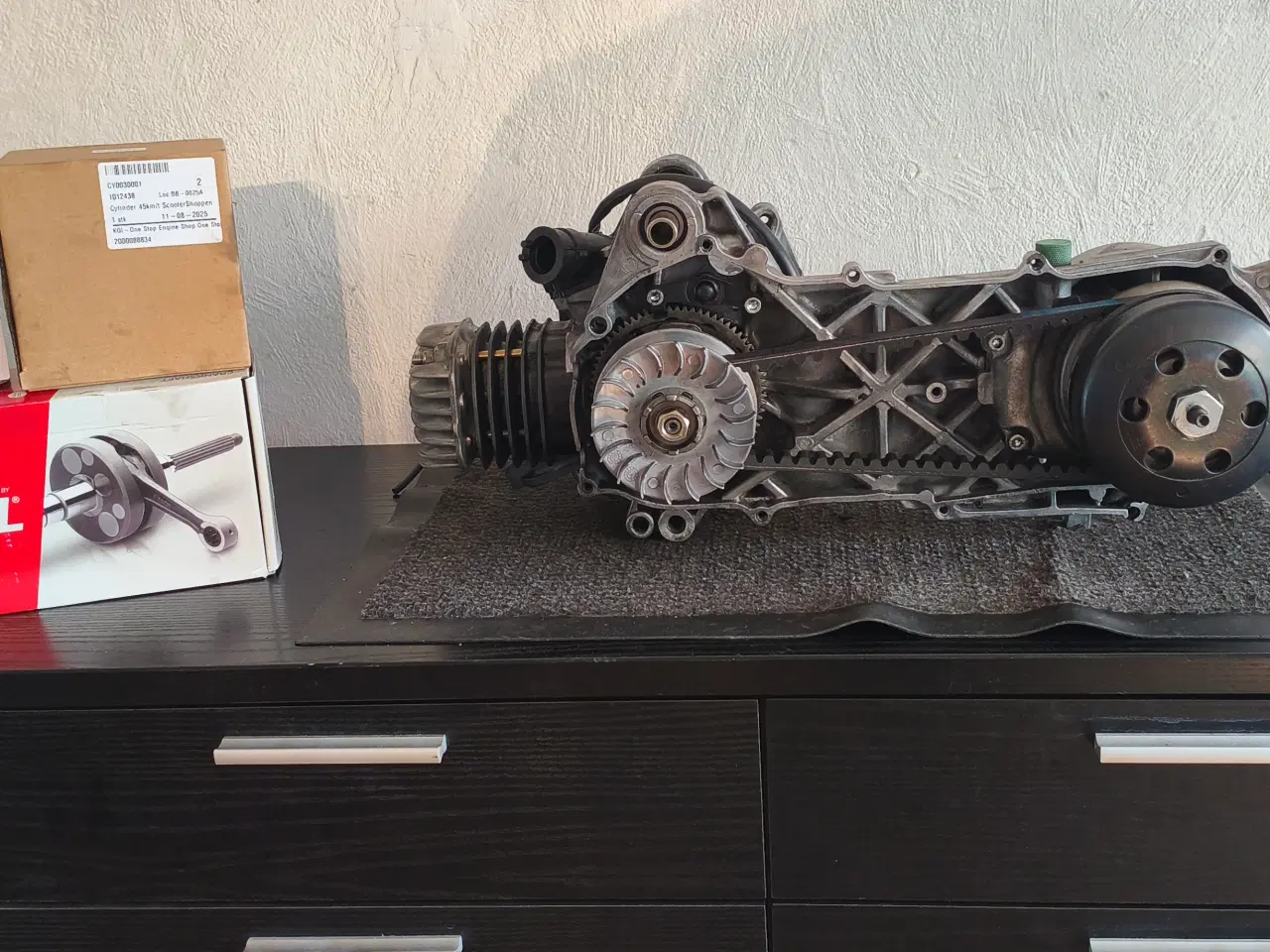 Billede 3 - Original 4MJ kort minarelli 50cc motor med Jasil r