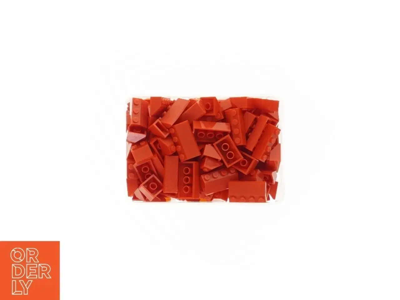 Billede 3 - Æske med røde Lego klodser