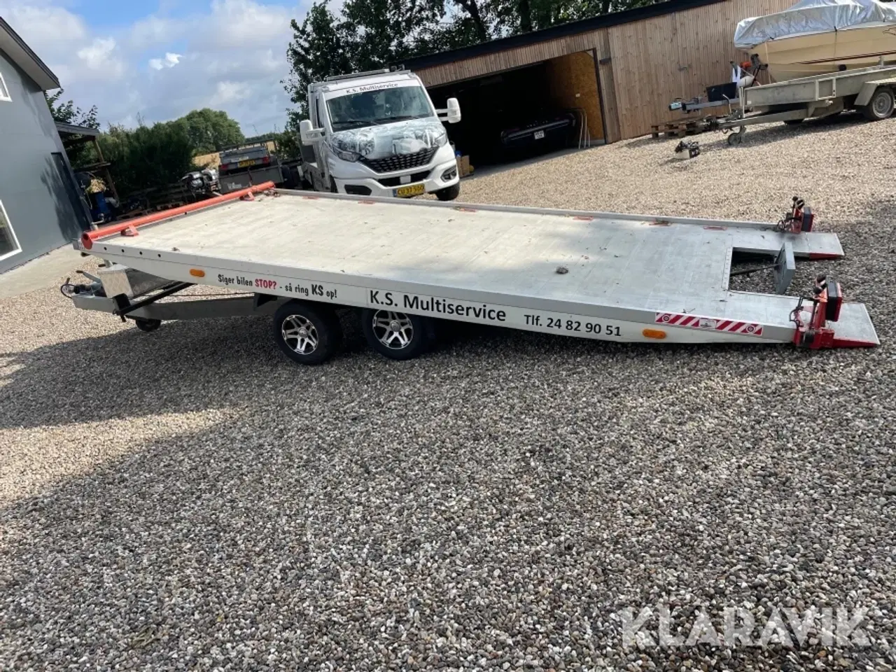 Billede 8 - Autotrailer Vezeko R2B2J med elspil