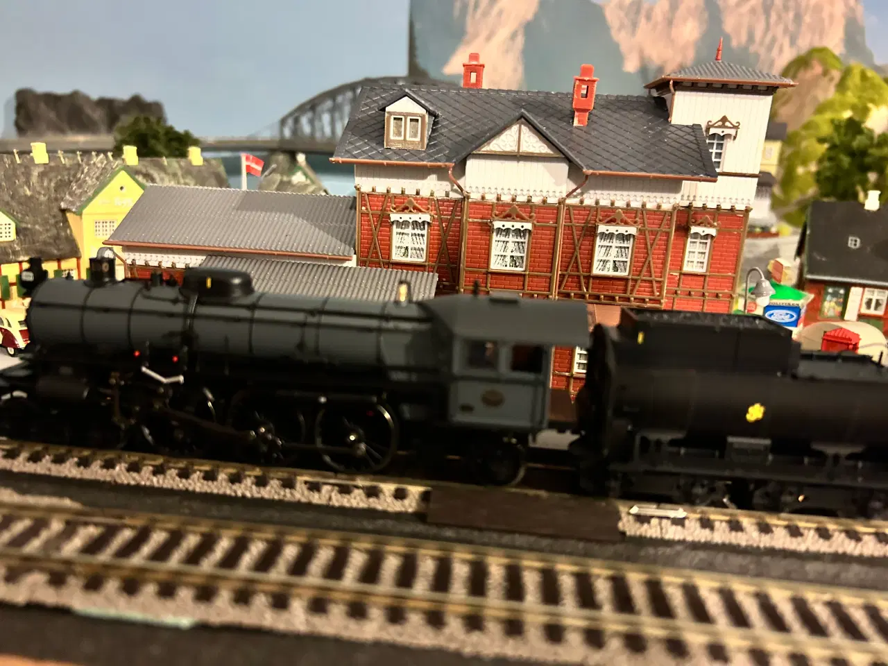 Billede 5 - Modeltog Trix 25490 F 1200 Svensk Damplokomotiv.