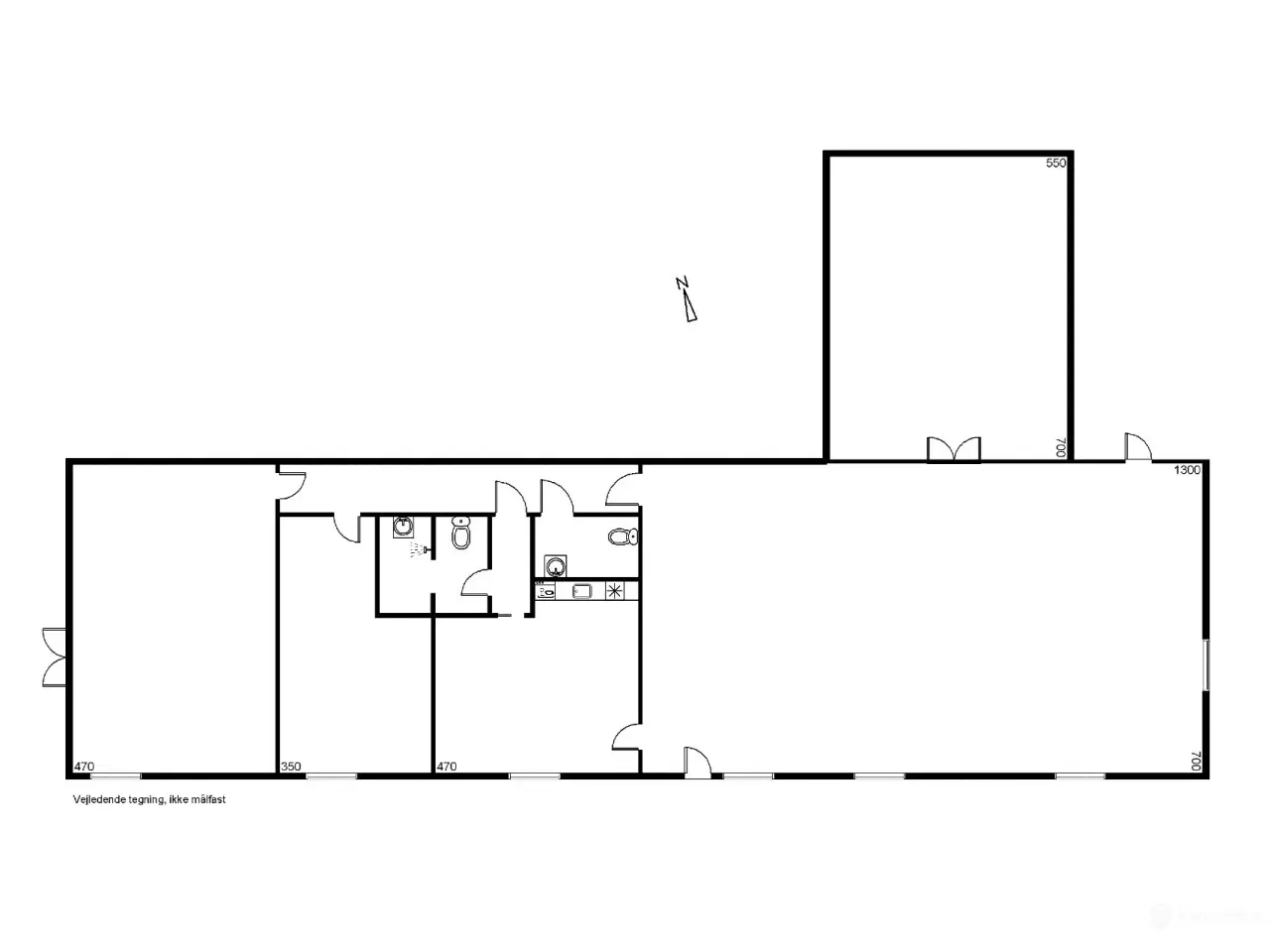Billede 8 - Indbydende og lyst kontor/showroom med mindre lager.