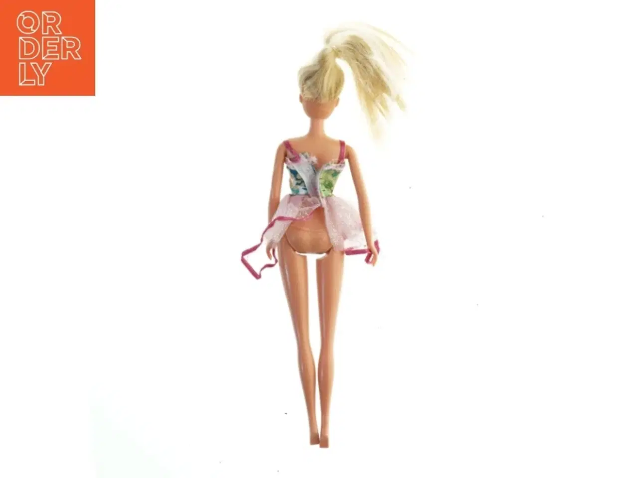 Billede 2 - Dukke med glitrende kjole fra Barbie (str. 31 cm)