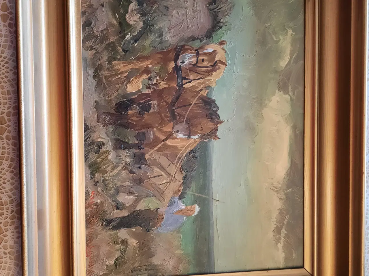 Billede 1 - Maleri af Alfred Brændgaard Andersen. 